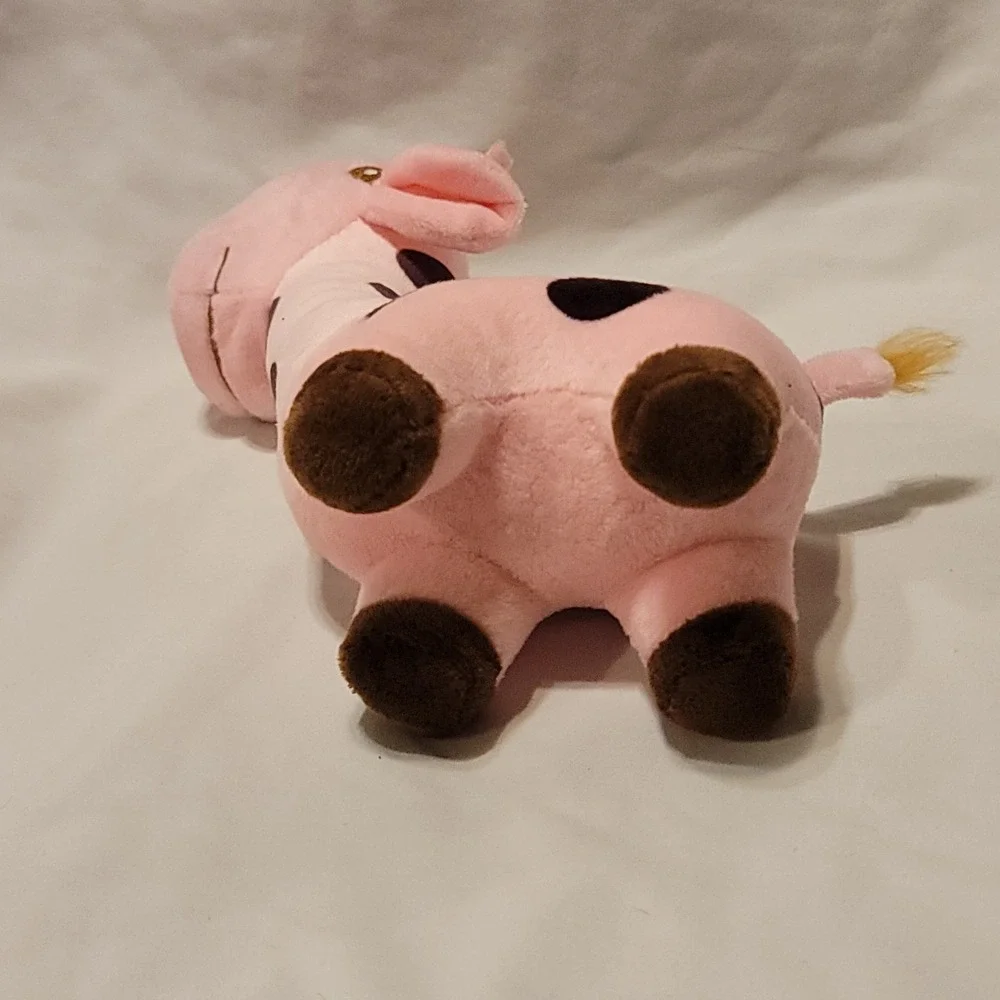 BABY GIRAFFE Pink w/Polka Dots 9